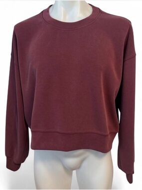 Lululemon Perfectly Oversized Cropped Crewneck Softstreme Size 12